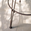 Rattan Bar Chair Brown Rattan