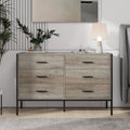 Wood Dresser With 6 Drawers, Wooden Storage