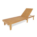 Nadine Chaise Lounge Teak Acacia Wood