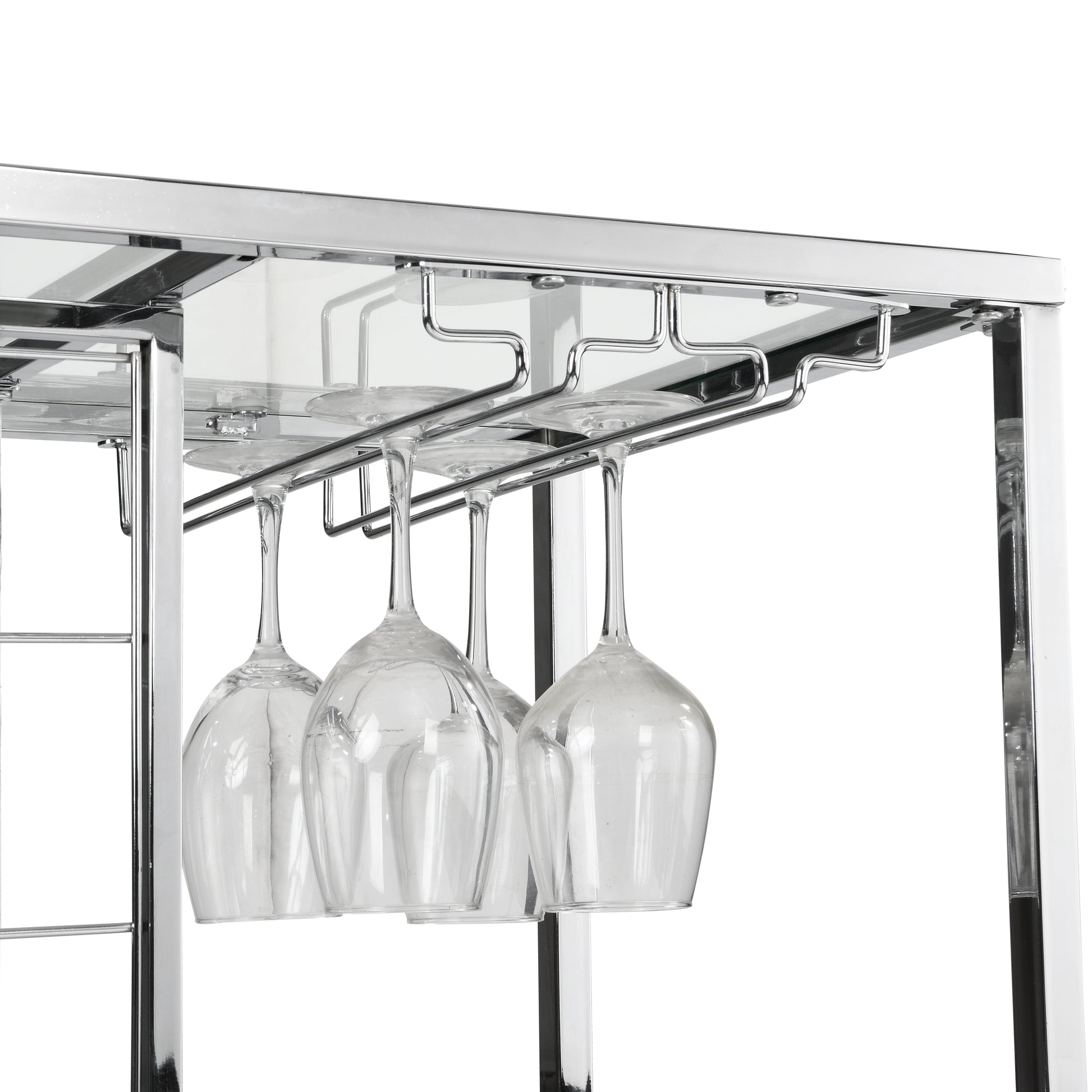 Chrome Wine Rack Chrome Dining Room Modern Metal