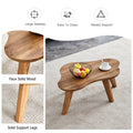 Modern Minimalist Wood Color Table Top Coffee Table. Log Style Coffee Table.Cloud Shape Gives You A Experience, Computer Desk. The Game Table. Suitable For Dining And Living Rooms. Wood Mdf