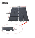 Plastic Interlocking Deck Tiles, 36 Pack, 12