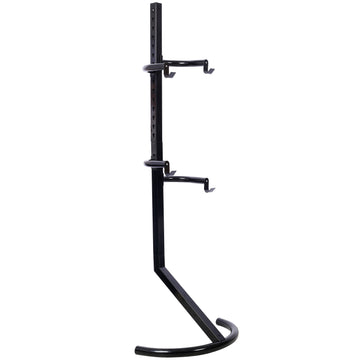 Bike Rack ,2 Bike Garage Wall Indoor Bicycle Storage Rack Stand Black Steel