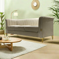 Fx P82 Be Sofa Modern Chenille Sofa, 82.67