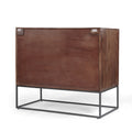 Punjab Buffet 2 Door - Rustic Brown Wood