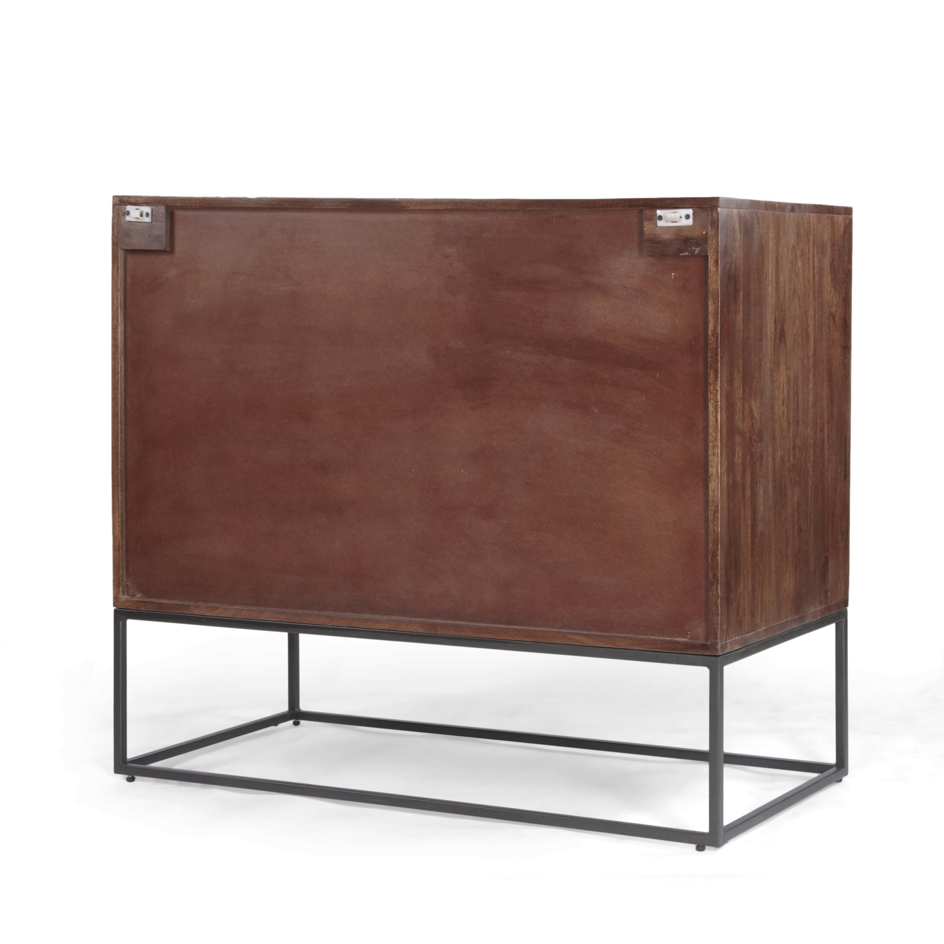 Punjab Buffet 2 Door - Rustic Brown Wood