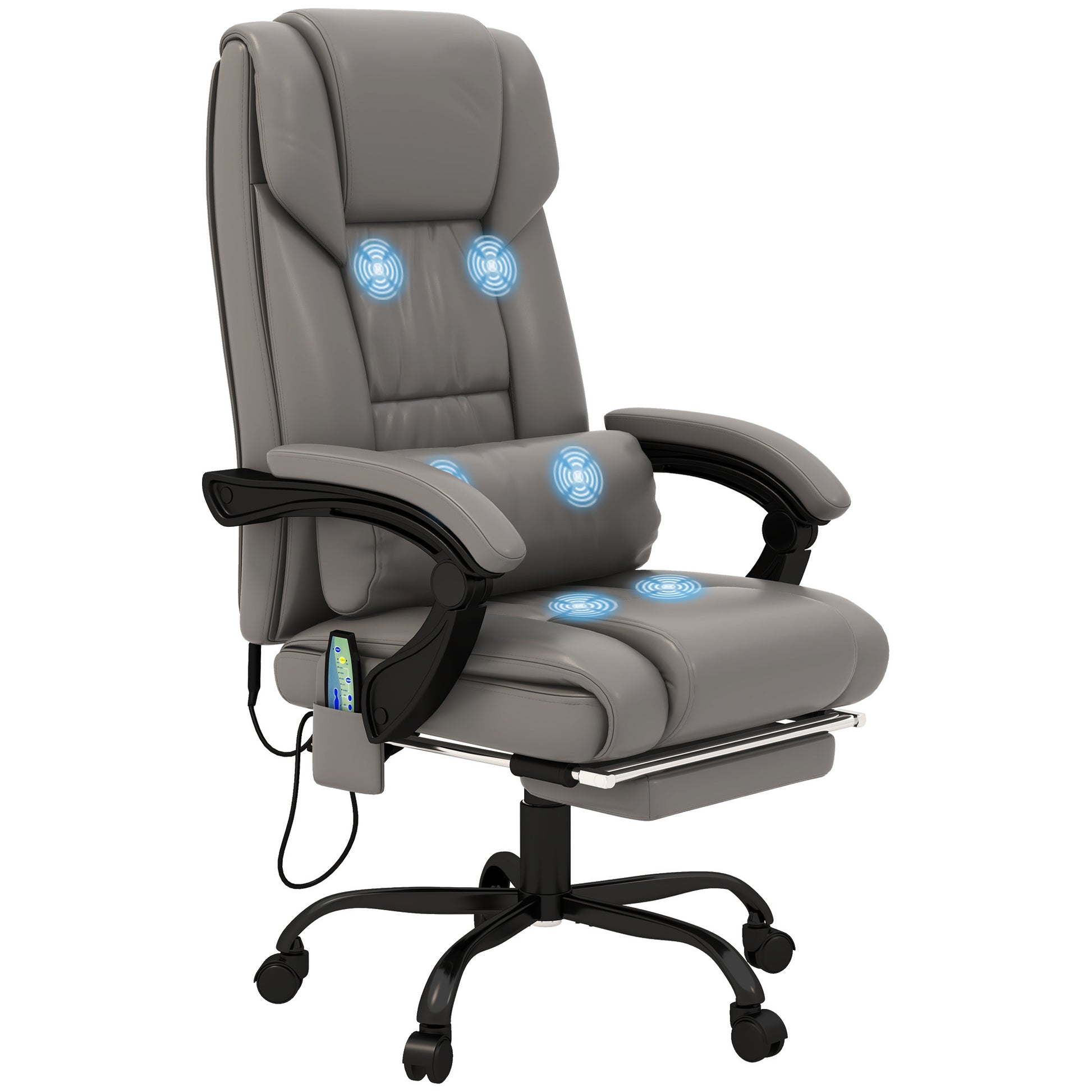 Vinsetto High Back Vibration Massage Office Chair With 6 Points Remote Vinsetto High Back Vibration Massage Office Chair With 6 Points Remote