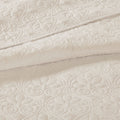 Reversible Bedspread Set Cream King Cream Cotton