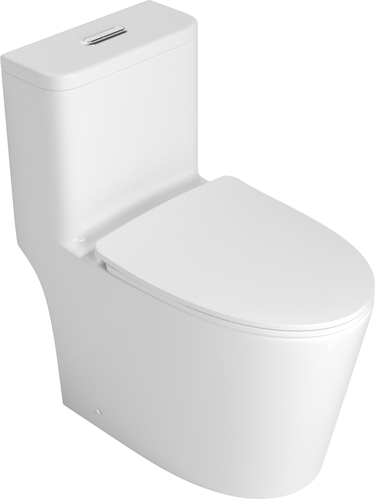 One Piece Toilet With High Quality Accessories White Ceramic