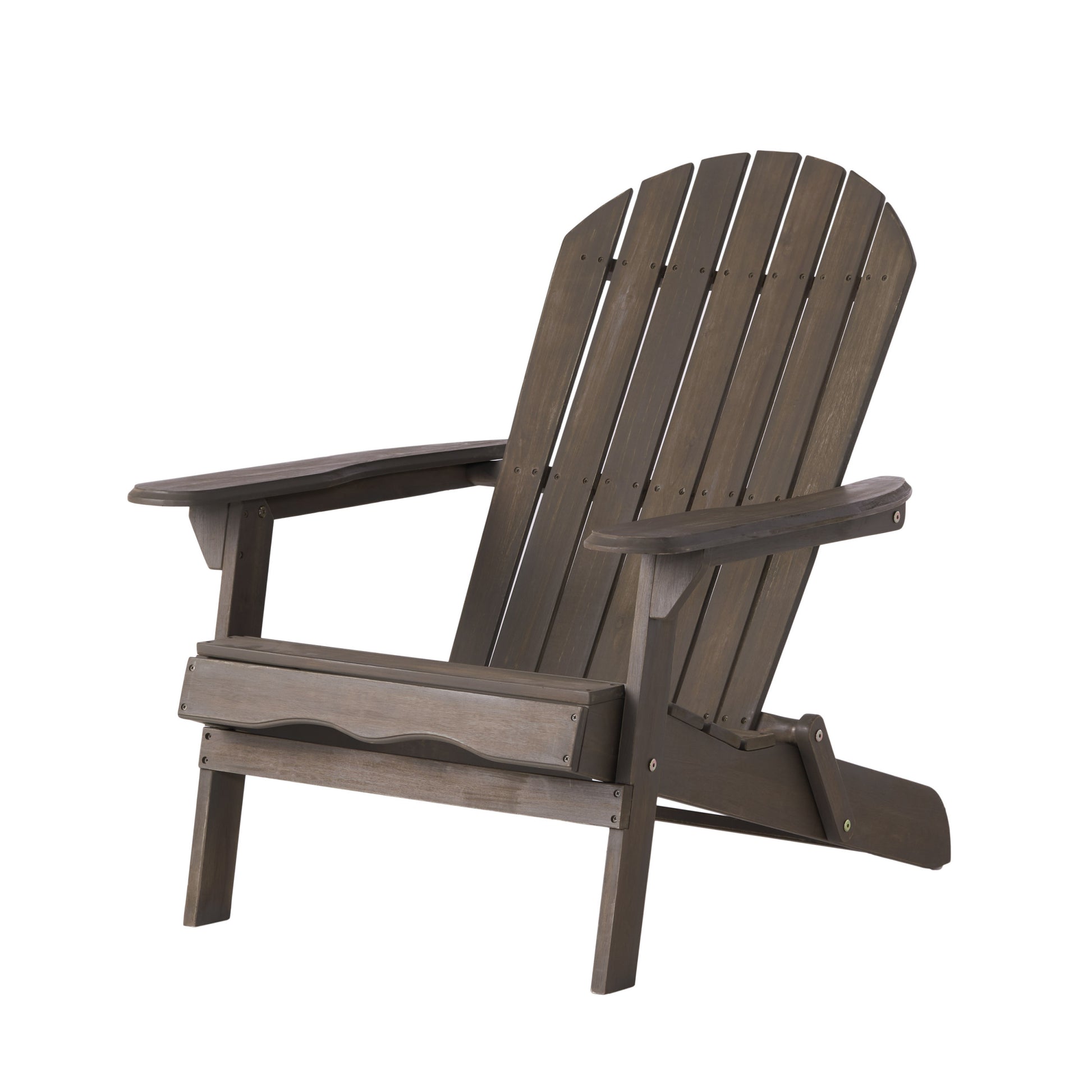 Malibu Adirondack Chair Grey Acacia Wood