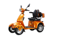 Fastest Mobility Scooter With Four Wheels For Adults & Seniors Orange Abs Pc