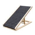 Dog Ramp For Bed, Extra Wide Excellent Traction, Pet Ramp For Small Large Dogs To Get On Couch Car, Non Slip Rubber Surface, 17