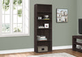 Bookshelf, Bookcase, 6 Tier, 72