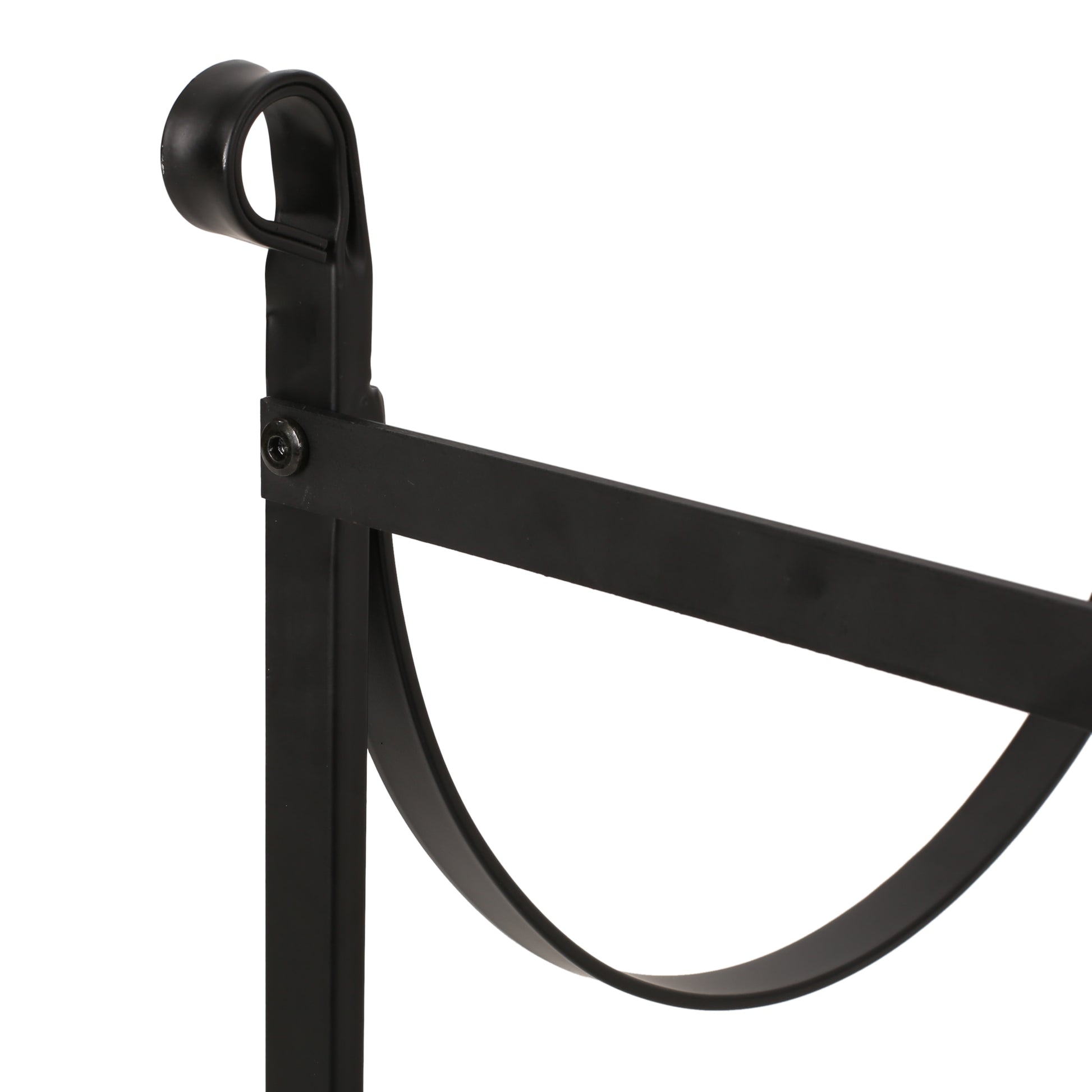 Log Rack Black Iron