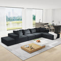 Modern Upholstered Sectional Sofa Couch Set,Modular 132
