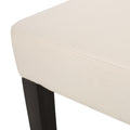 Dining Chair Beige Fabric