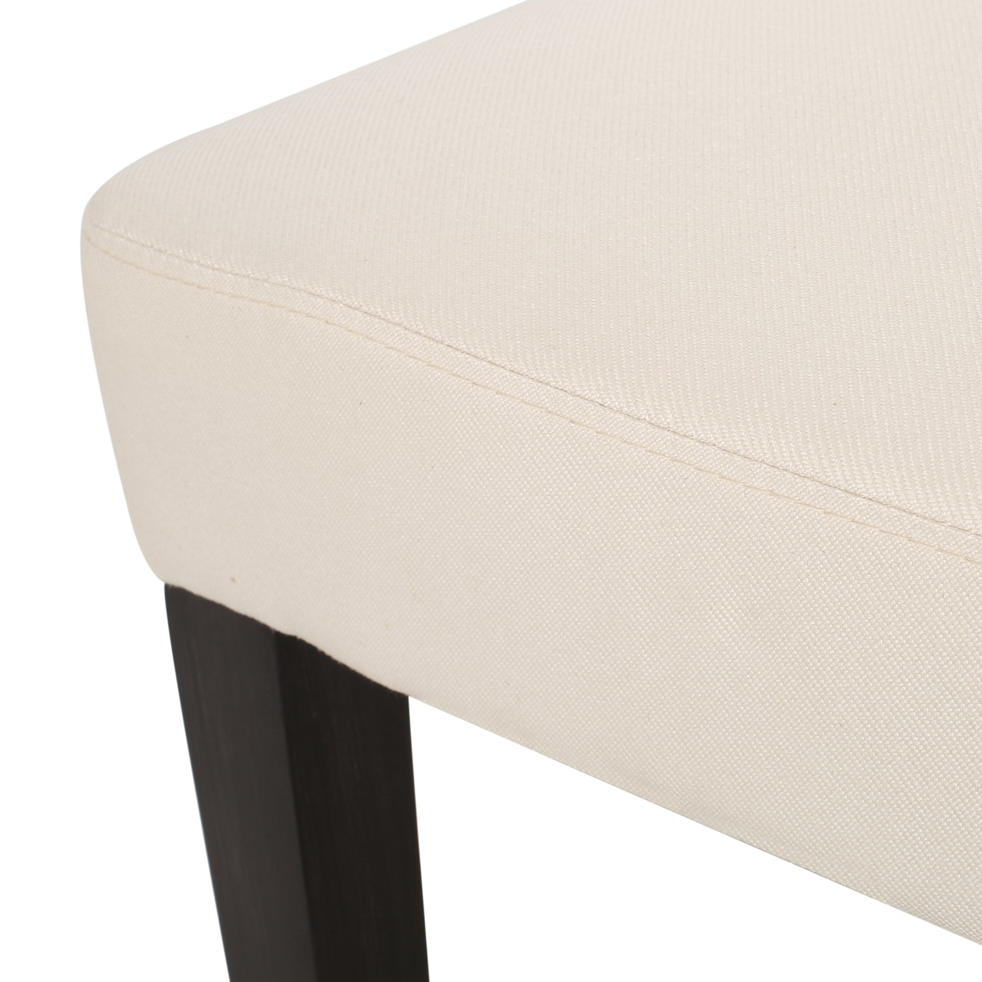 Dining Chair Beige Fabric