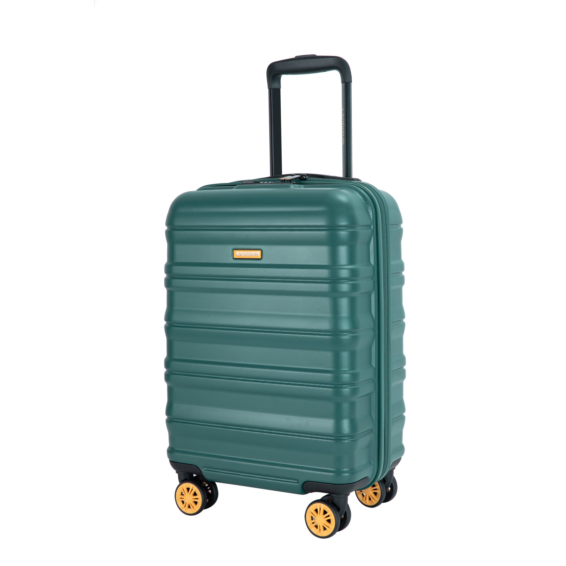 Carry On Luggage Airline Approved18.5" Carry On dark green-abs+pc