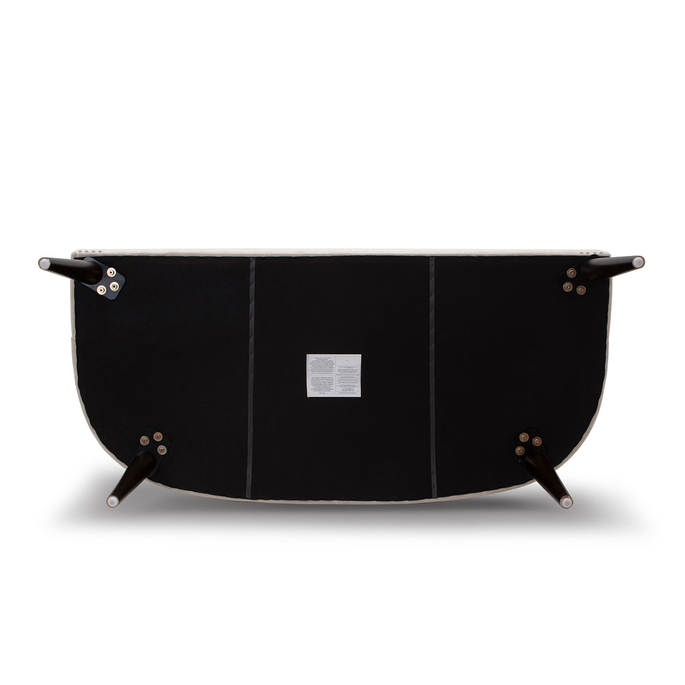 Celine Tufted Settee Accents, Sky Neutral Beige Polyester Beige Foam Polyester