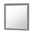 Rush Grey Mirror Grey Solid Wood Mdf