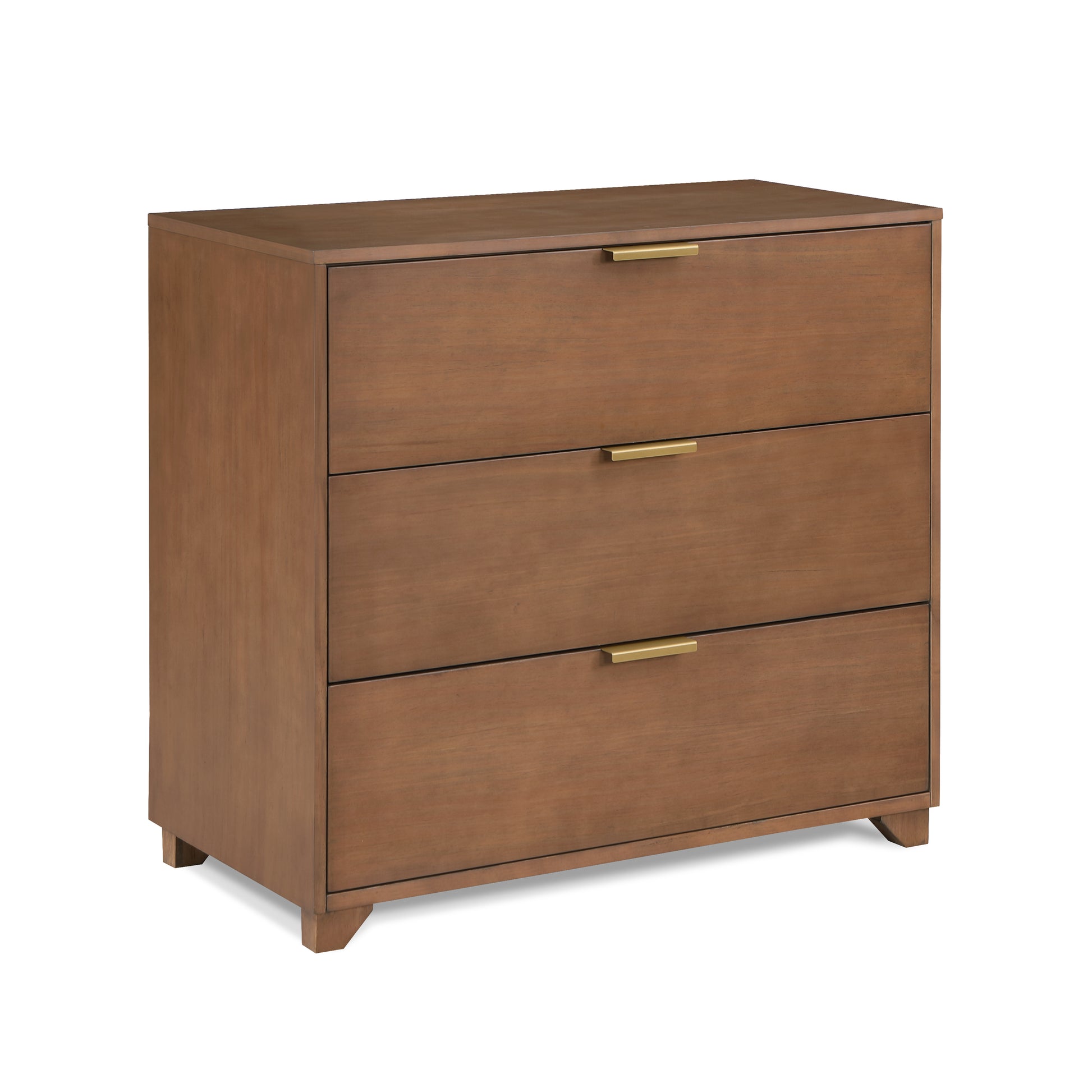 Pixie 3 Drawer Dresser In Walnut Walnut Wood