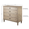 Victoria Small Dresser Natural Solid Wood