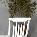 Outsunny Outdoor Wood Rocking Chair, 350 Lbs. Porch Rocker With High Back For Garden, Patio, Balcony, White White Wood