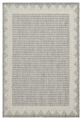 Sunshine Gc Har2015 Silver 5 Ft. 3 In. X 7 Ft. 3 In. Indoor Outdoor Area Rug Silver Polyester Polypropylene