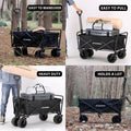 Black Folding Campers Black Metal