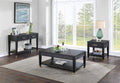 Yves Sofa Table Black Black Wood