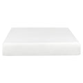 Super Plush 10 In. Medium Gel Memory Foam Mattress For Full Size Bed In A Box Withwhite Aloe Vera Cover White Bedroom Modern Memory Foam Polyester Full