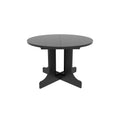 Dining Table For Farmhouse Kitchen 59X43 Inch Expandable Oval Table Top With Removable Leaf Trestle X Shaped Base Black Black Seats 6 Dining Room Floor Mount Round Kitchen & Dining Tables Laminated