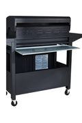 Propane Grill 4 Burner Barbecue Grill Stainless Steel Gas Grill Black Silver Garden & Outdoor Stainless Steel