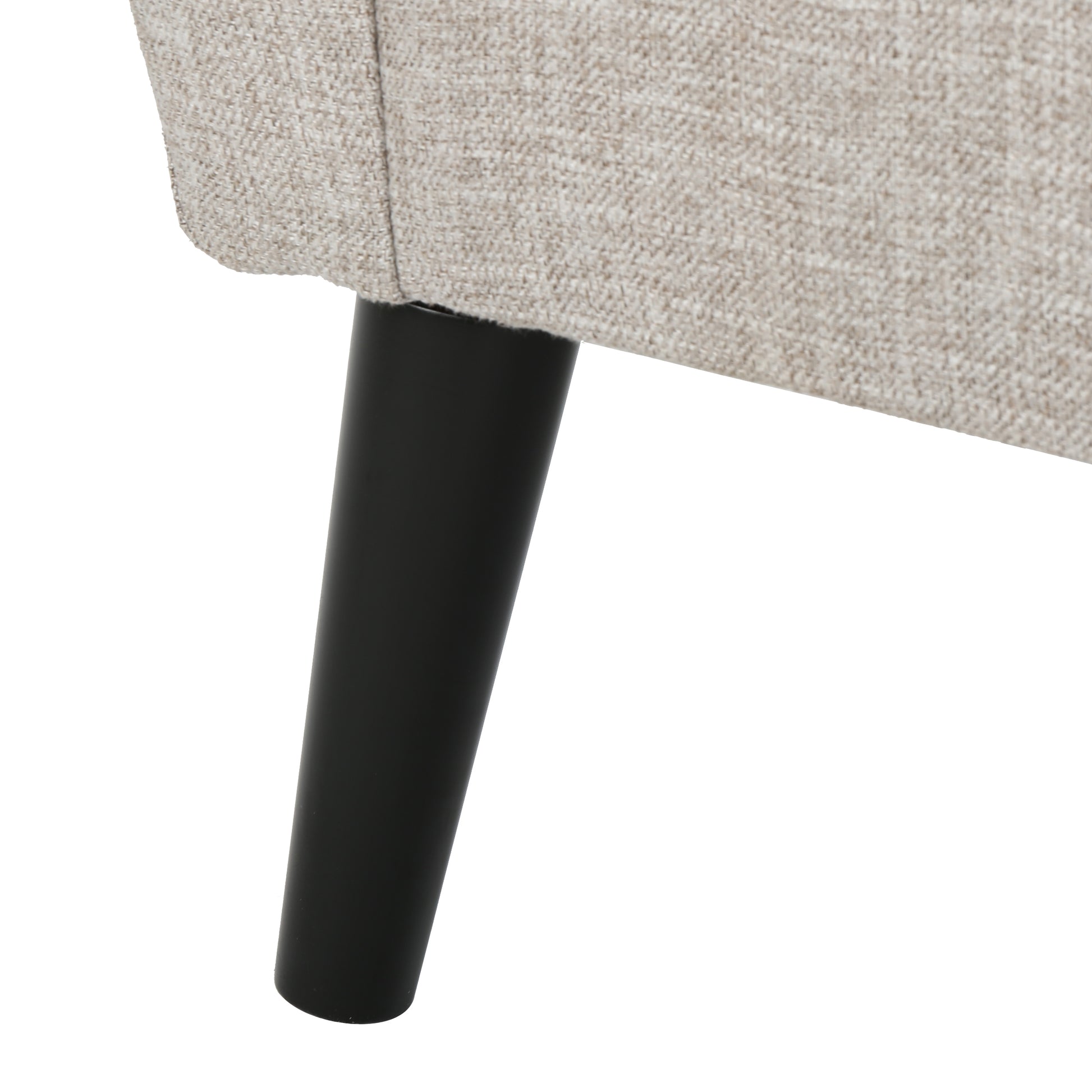 Club Chair Beige Fabric