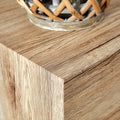 Modern Mdf Coffee Table With Wood Texture Pattern 39.3X23.6X11.8 Inches Stylish And Durable Design Wood Mdf