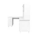 Home Office Computer Desk White Particle Board Mdf