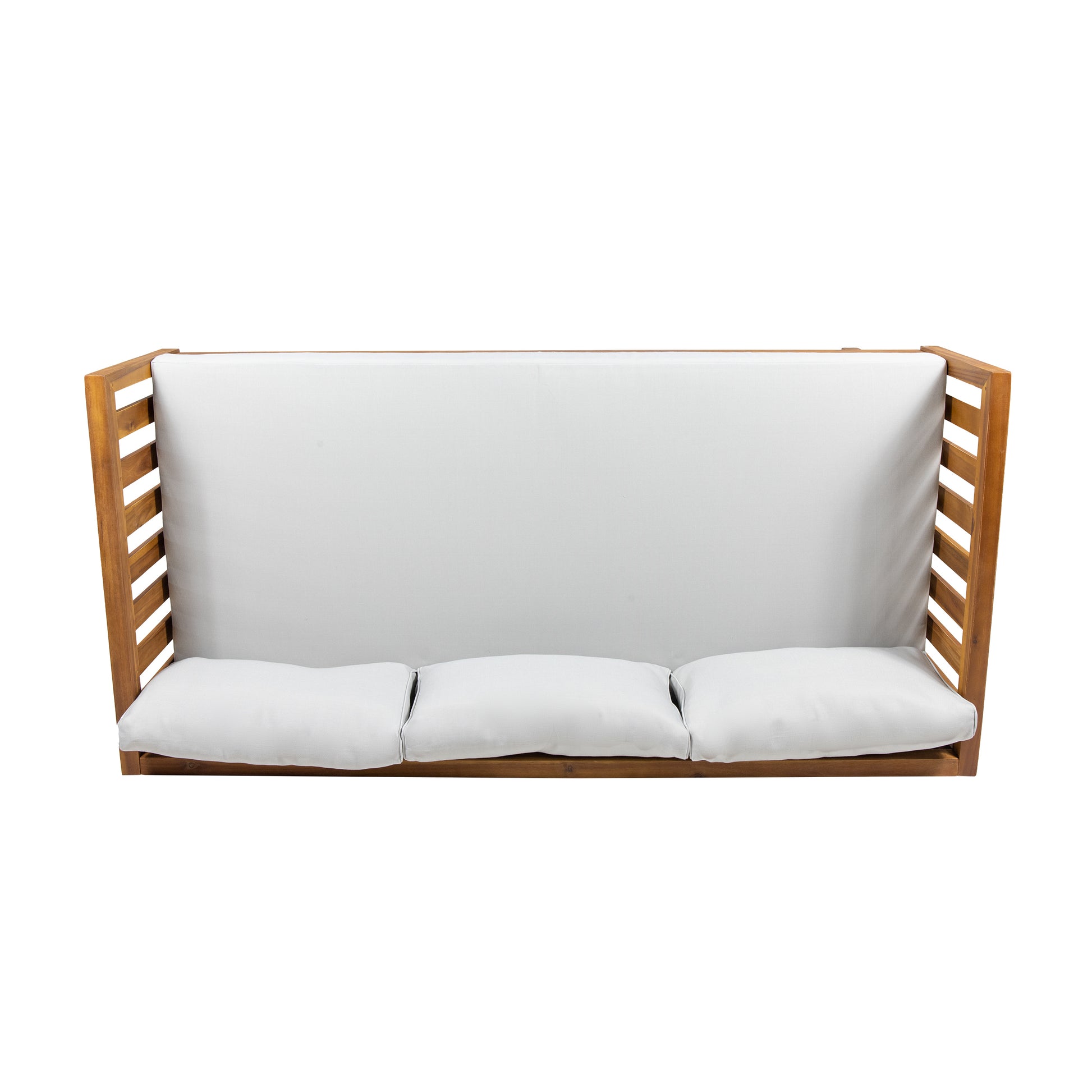 Claremont 3 Seater Daybed Teak Wood Waterproof Fabric