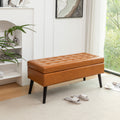 Storage Bench With Storage Bench For Bedroom End Of Bed Bench Foot Of Bed Bench Entryway Bench Storage Ottoman Bench 43.3