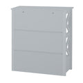 2 Drawer Hang Rack Grey Mdf