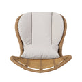 La Habra Chair Beige Brown Iron Plastic