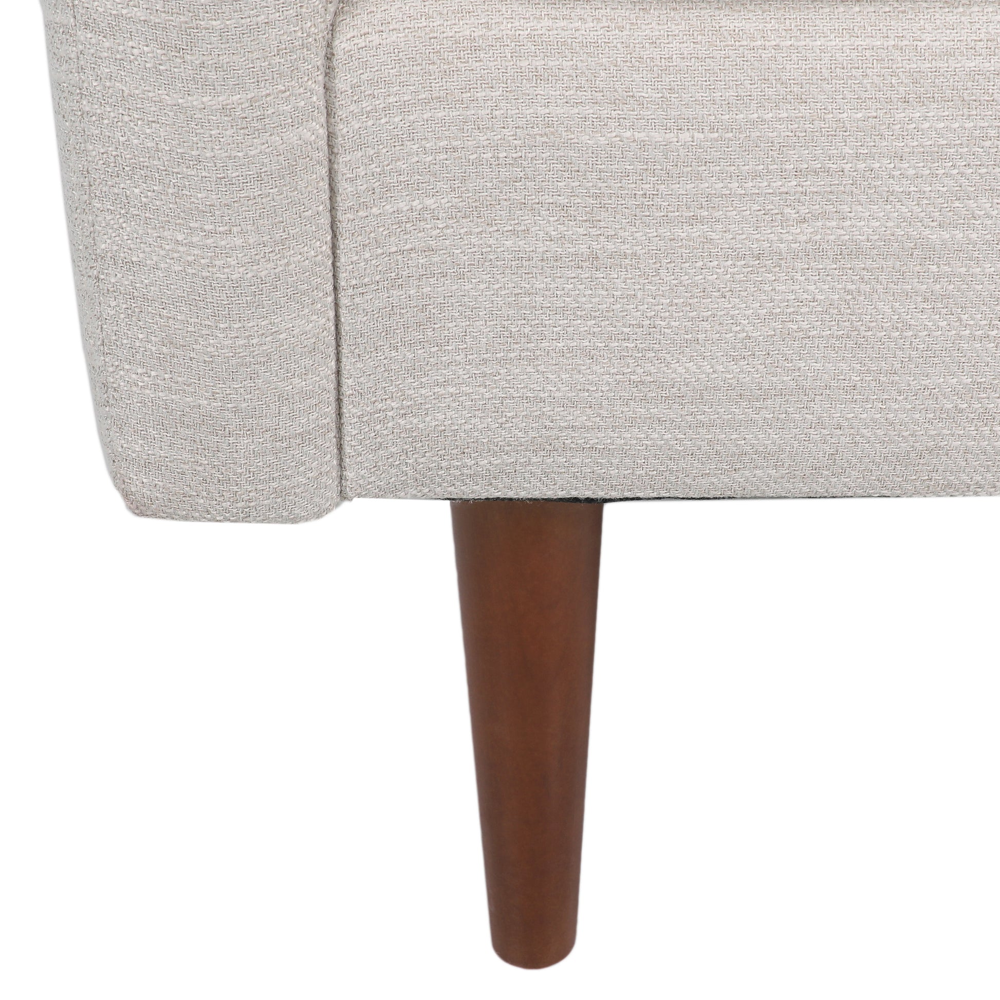 Club Chair Beige Fabric