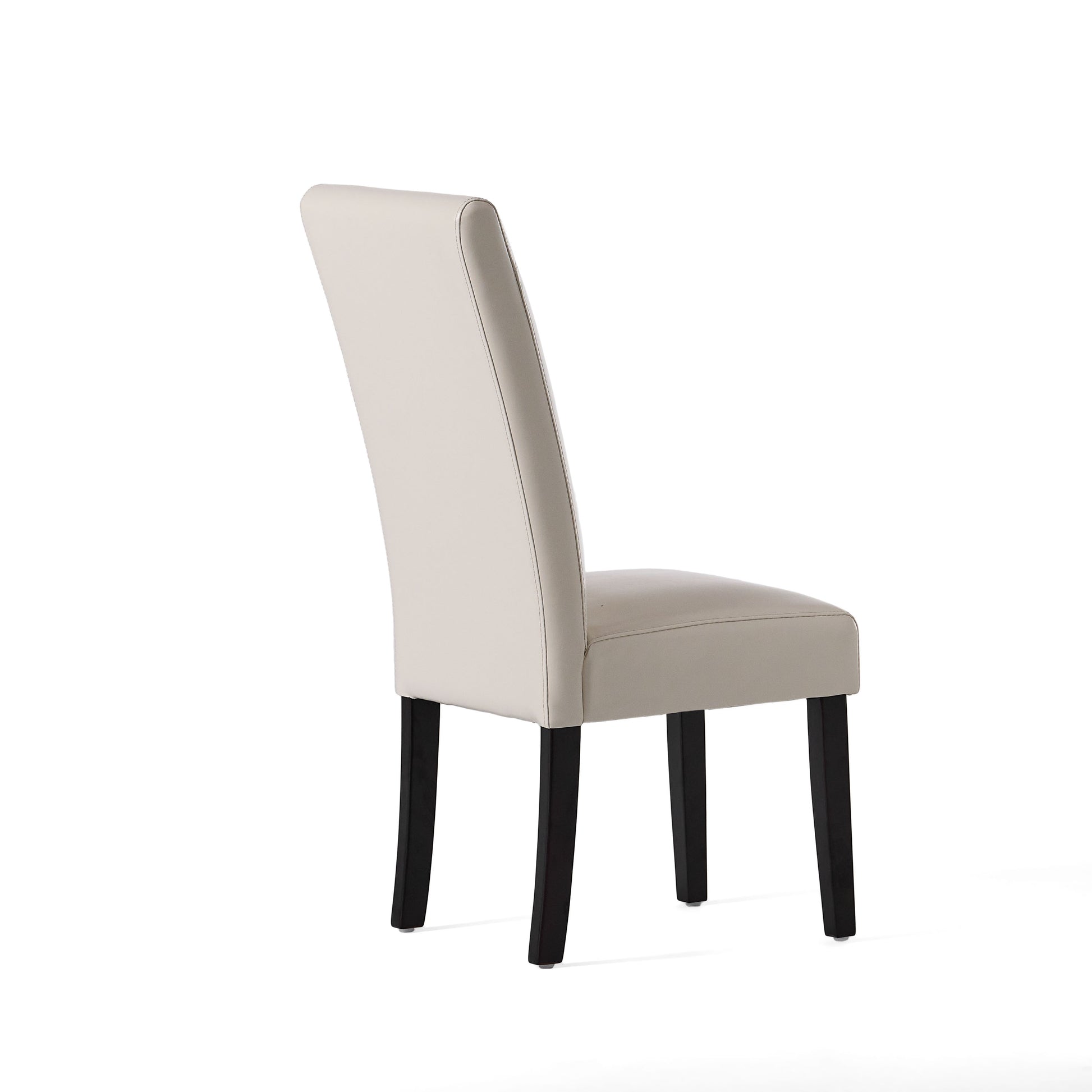 Hanford Dining Chair Ivory Pu Leather