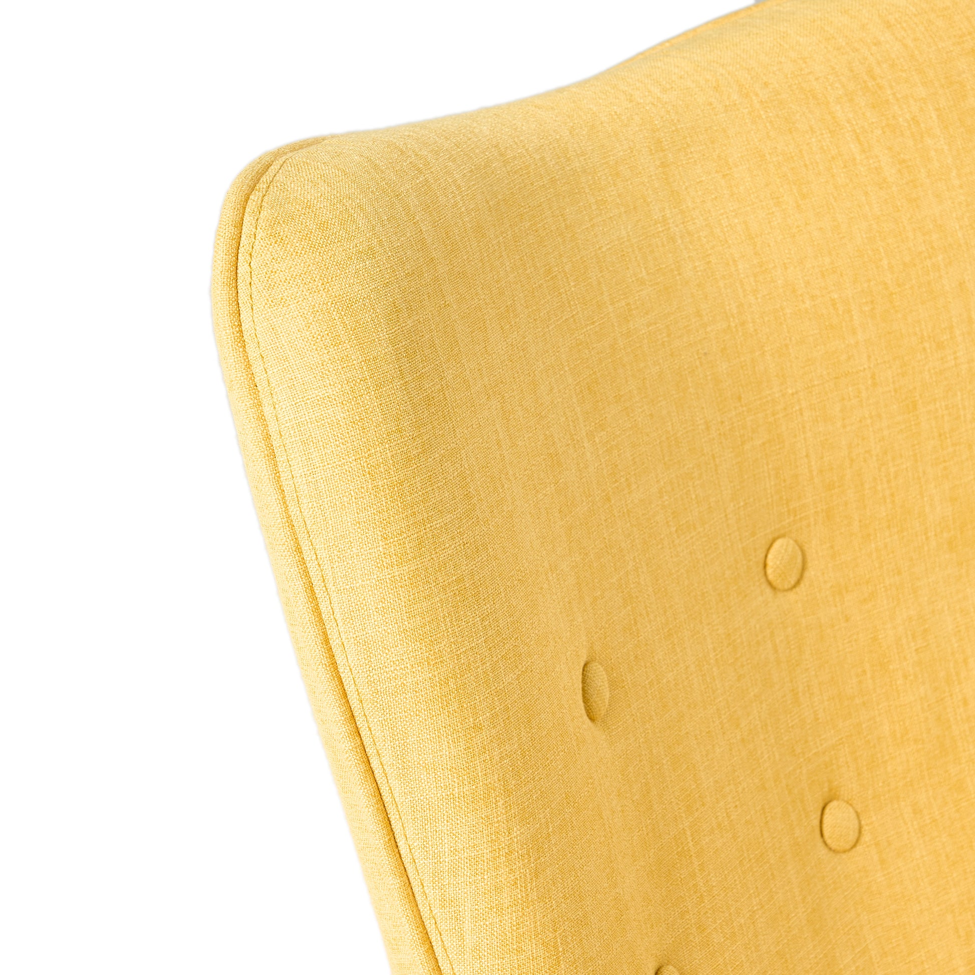 Contour Chair Yellow Fabric
