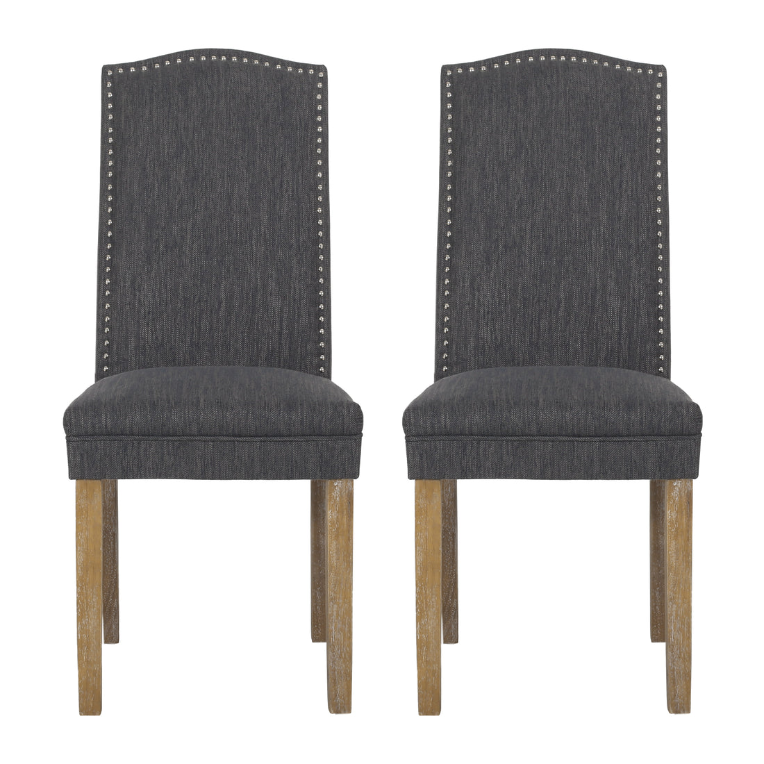 Dining Chair Charcoal Fabric