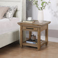 Riverdale End Table Brown Brown Wood