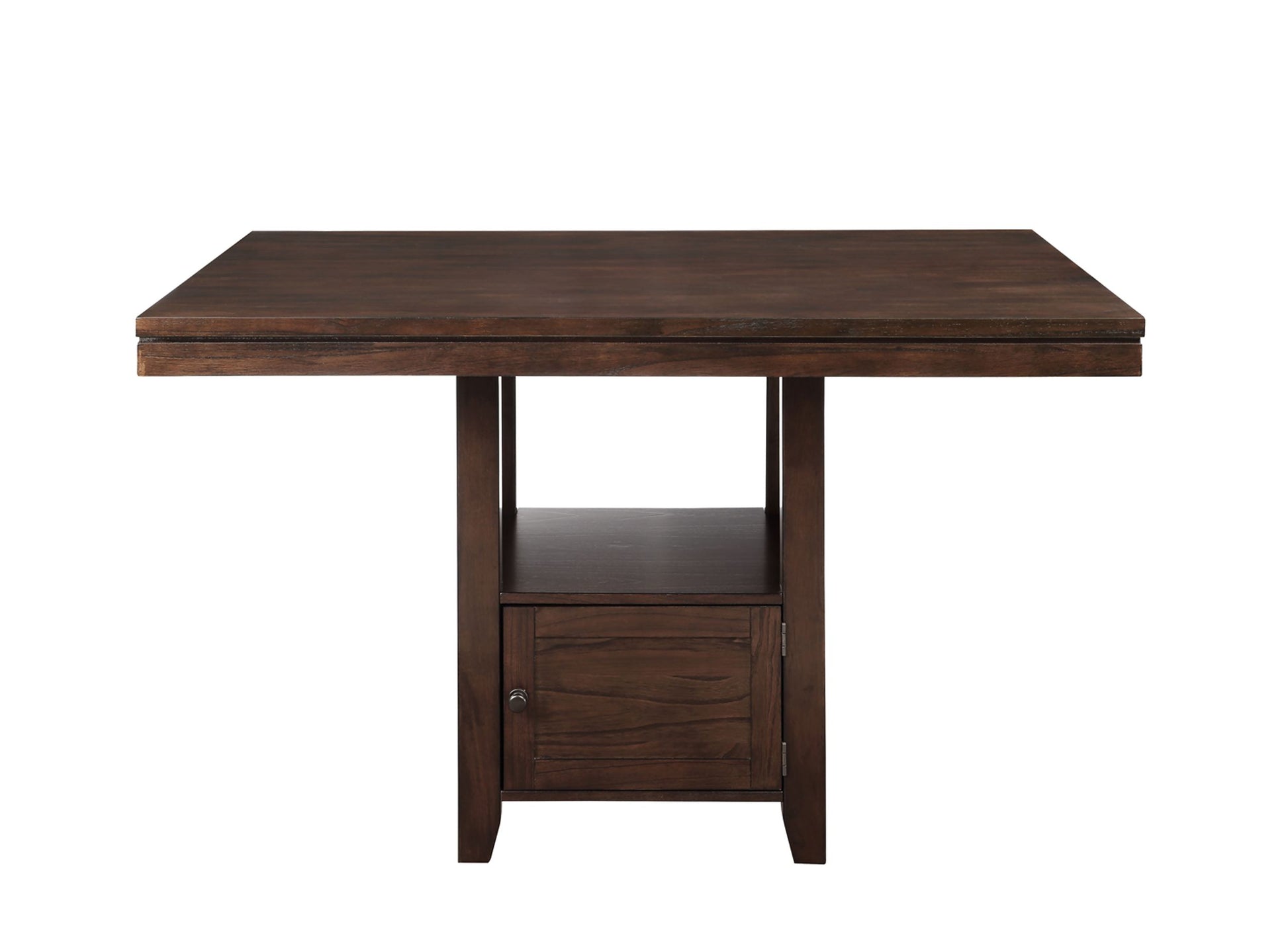 Yorktown Counter Table Dark Brown Dark Brown Wood