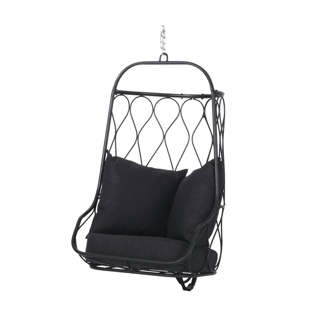 Tracey Hanging Chair Black Iron