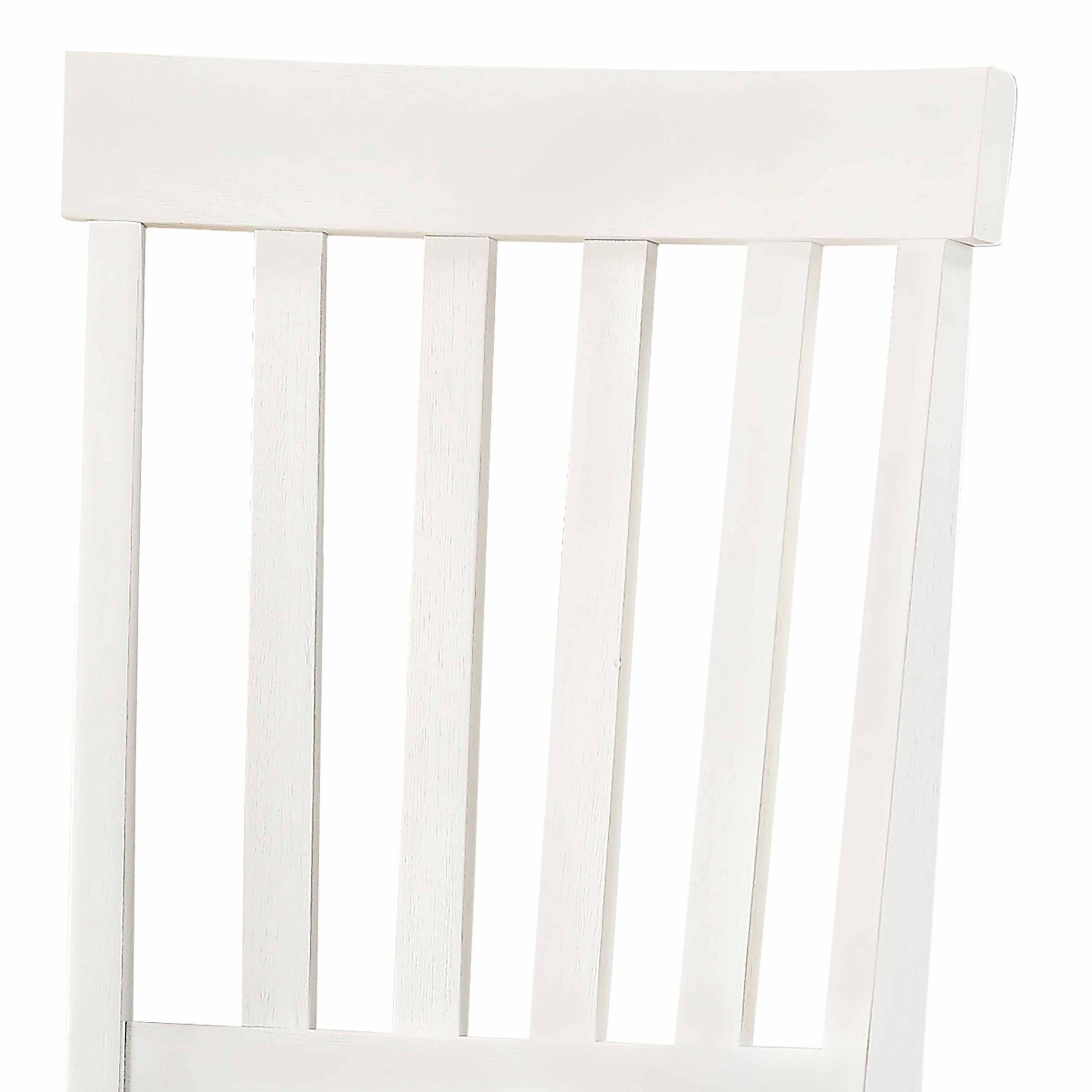 Joanna Side Chair Set Of 2 Two Tone White Wood