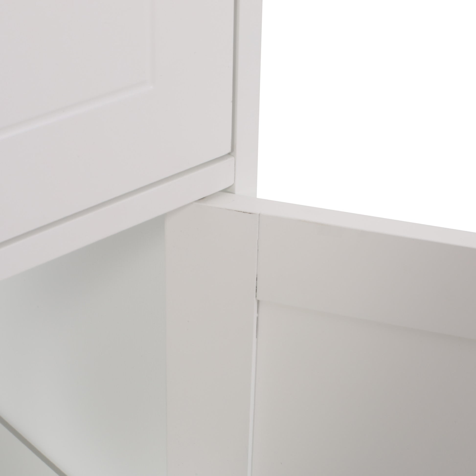 Bathroom Cabinet White Mdf