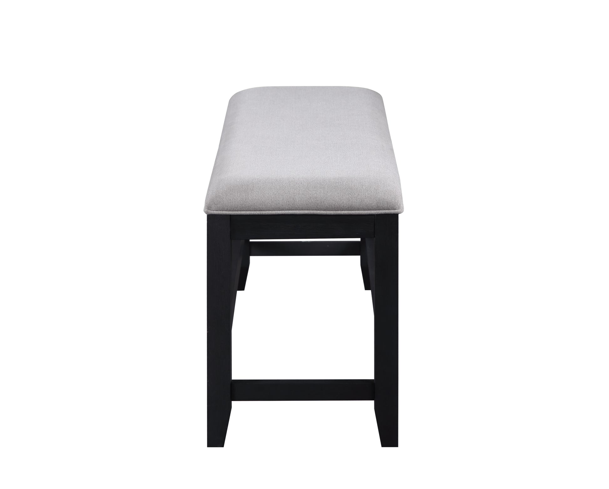 Yves Counter Bench Gray Silver White Wood